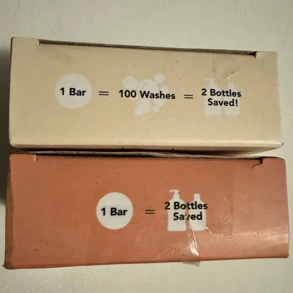 KITSCH Nourishing Solid Shampoo Bar Duo (Castor Oil + Sugared Amber & Shea)- NIB - Picture 4 of 7